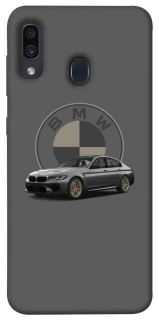 Чохол на Samsung Galaxy A20 / A30 BMW grey v2 фото 1 з 1