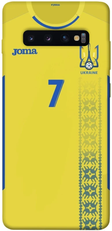 Чехол на Samsung Galaxy S10+ UA-Football ver.3 фото 1 из 1