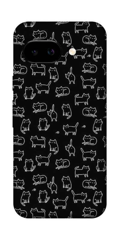 Чохол на Google Pixel 9a Black Cats фото 1 з 1