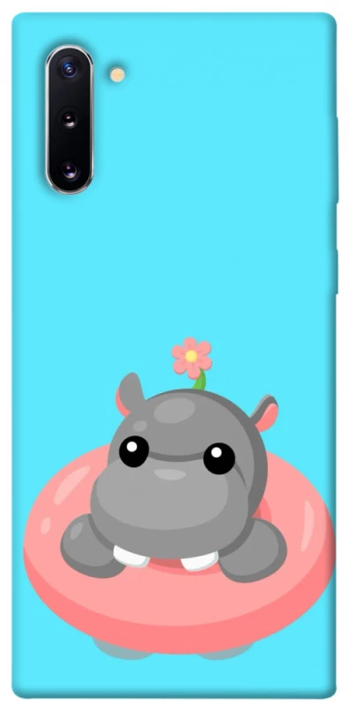 Чехол на Samsung Galaxy Note 10 Adopt Me Hippo Floatie фото 1 из 1