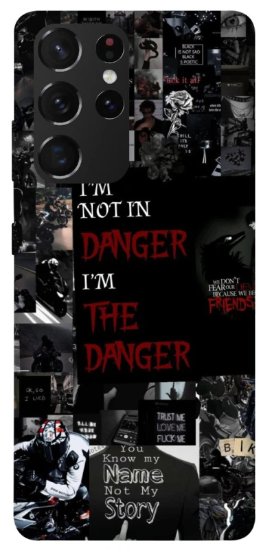 Чохол на Samsung Galaxy S21 Ultra Danger collage фото 1 з 1
