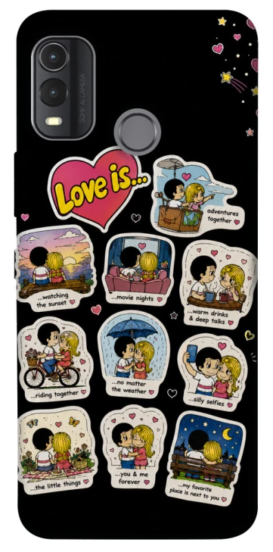 Чохол на Nokia G11 Plus Love is ver.4 фото 1 з 1