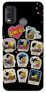 Чохол на Nokia G11 Plus Love is ver.4 фото 1 з 1
