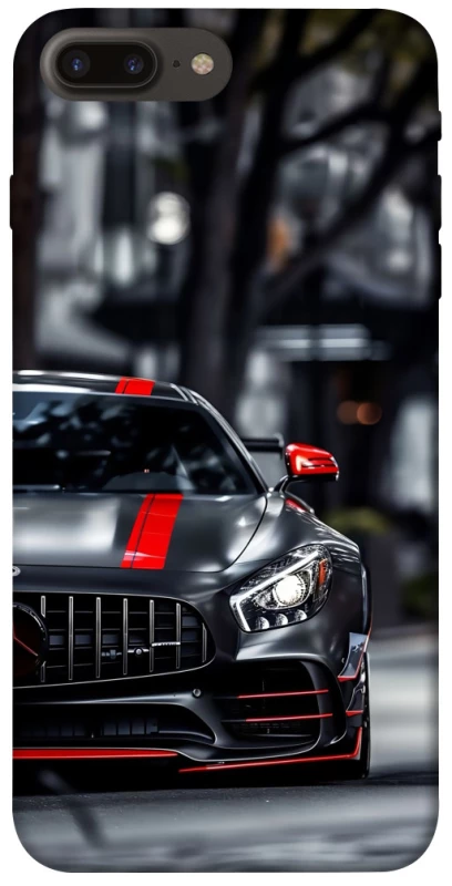 Чохол на Apple iPhone 7 plus / 8 plus Black Mercedes фото 1 з 1