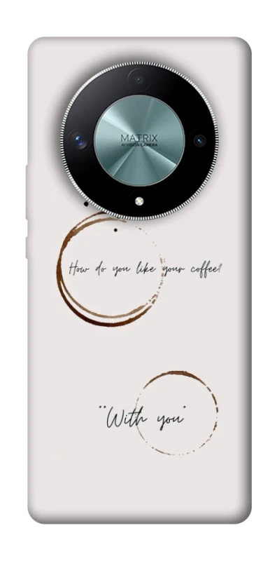 Чохол на Huawei Magic6 Lite Coffee with you фото 1 з 1