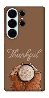 Чехол на Samsung Galaxy S26 Ultra Thankful coffee фото 1 из 1