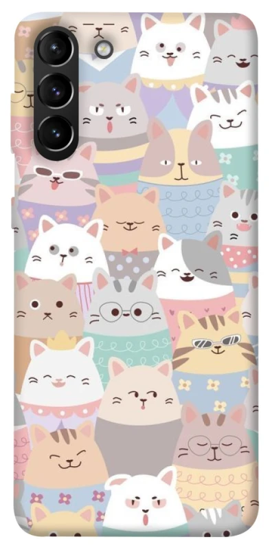 Чехол на Samsung Galaxy S21+ Funny Kittens ver.2 фото 1 из 1