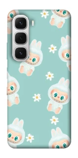 Чохол на Infinix Hot 60i Labubu Green фото 1 з 1