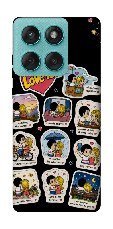 Чехол на Motorola Edge 60 Fusion Love is ver.4 фото 1 из 1