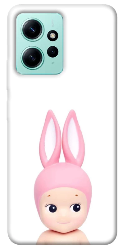 Чехол на Xiaomi Redmi Note 12 4G Minimal Bunny Peek фото 1 из 1