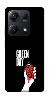 Чохол на Xiaomi Redmi Note 14S Green Day logo фото 1 Чохол на Xiaomi Redmi Note 14S Green Day logo фото 1 з 1