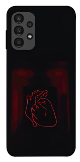 Чехол на Samsung Galaxy A13 4G Красное сердце фото 1 из 1