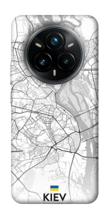 Чехол на Realme 14 Pro Kiev white map фото 1 из 1