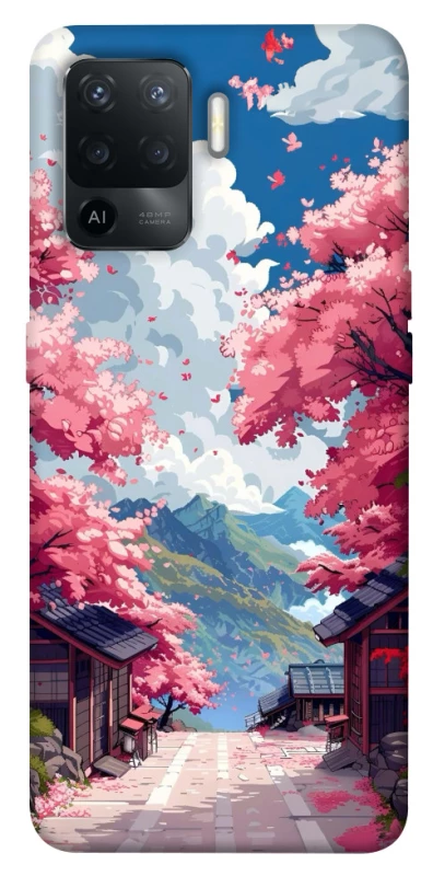 Чехол на Oppo Reno 5 Lite Japanese vibe фото 1 из 1