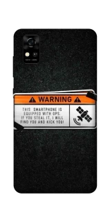 Чохол на ZTE Blade A31 Warning фото 1 з 1