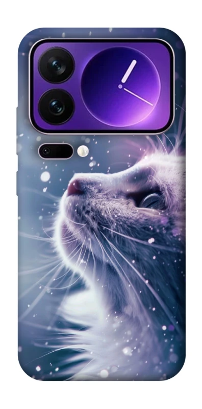 Чехол на Xiaomi 17 Pro Max Snow cat фото 1 из 1