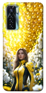 Чехол на TECNO Camon 17 Pro Cyber space girl ver.2 фото 1 из 1
