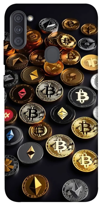 Чехол на Samsung Galaxy A11 Many coins фото 1 из 1