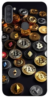 Чехол на Samsung Galaxy A11 Many coins фото 1 из 1