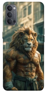 Чохол на Oppo Reno 4 Лев фото 1 з 1