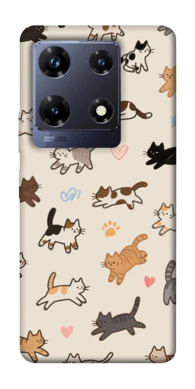 Чохол на Infinix Note 30 Pro Cat style ver.2 фото 1 з 1