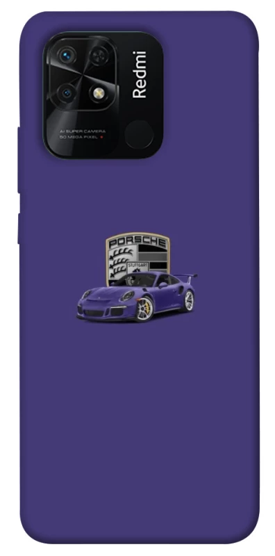 Чохол на Xiaomi Redmi 10C Porsche purple фото 1 з 1