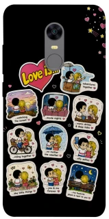 Чехол на Xiaomi Redmi 5 Plus / Redmi Note 5 (Single Camera) Love is ver.4 фото 1 из 1