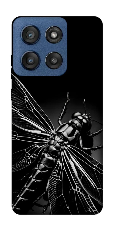 Чохол на Motorola Edge 60 Stylus Black dragonfly фото 1 з 1