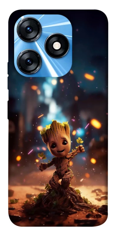Чохол на TECNO Spark 10 Baby Groot v3 фото 1 з 1