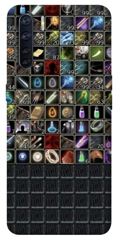 Чехол на Oppo A91 Inventory menu ver.2 фото 1 из 1