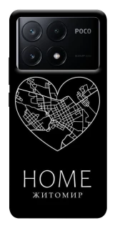 Чохол на Xiaomi Poco X6 Житомир Home фото 1 з 1