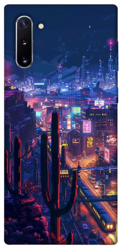 Чехол на Samsung Galaxy Note 10 Night city фото 1 из 1