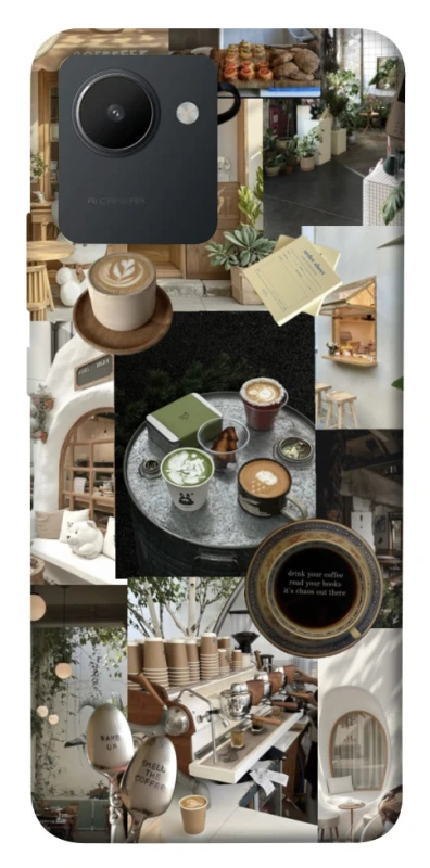 Чохол на Realme C30s Coffee collage ver.4 фото 1 з 1