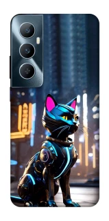 Чехол на Realme C65 4G Cyber cat фото 1 из 1