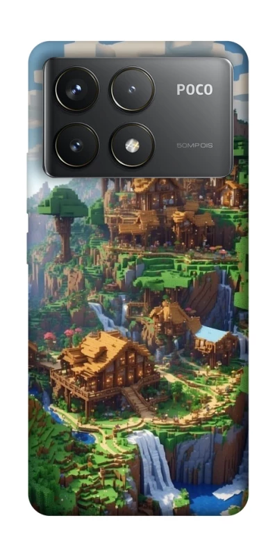 Чохол на Xiaomi Poco F6 Pro Minecraft universe фото 1 з 1