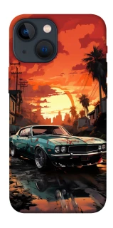 Чохол на Apple iPhone 13 mini (5.4") Car at sunset фото 1 з 1