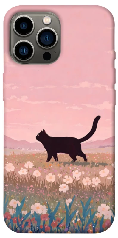 Чохол на Apple iPhone 12 Pro Max (6.7") cat on a field фото 1 з 1