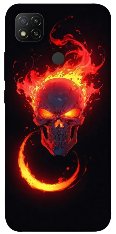 Чохол на Xiaomi Redmi 9C Blood Skull фото 1 з 1
