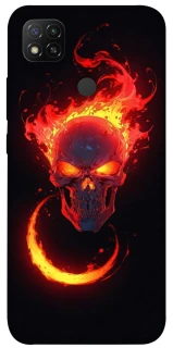 Чохол на Xiaomi Redmi 9C Blood Skull фото 1 з 1