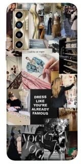 Чохол на TECNO Camon 17P Fashion collage ver.11 фото 1 з 1