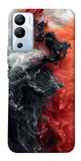 Чехол на Infinix Hot 12i Black and Red фото 1 из 1