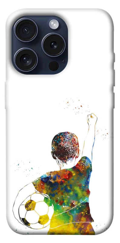 Чехол на Apple iPhone 15 Pro (6.1") Football Kids фото 1 из 1