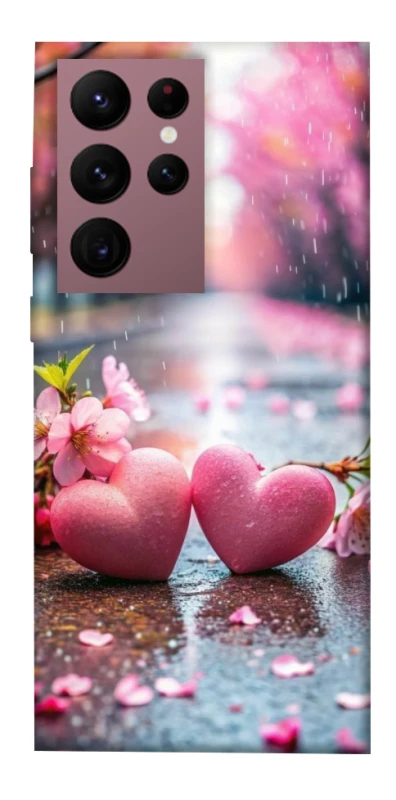 Чохол на Samsung Galaxy S22 Ultra Pink heart фото 1 з 1