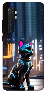 Чохол на Xiaomi Mi Note 10 Lite Cyber cat фото 1 з 1