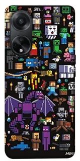 Чохол на Oppo A58 4G Minecraft v5 фото 1 з 1