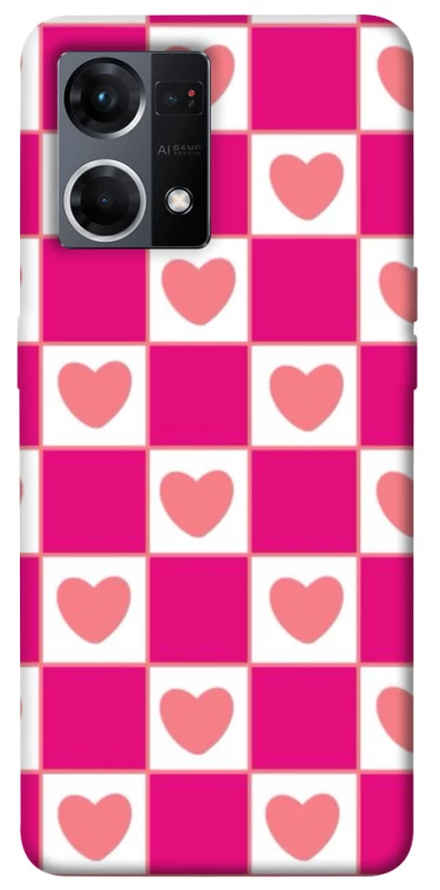 Чохол на Oppo Reno 7 4G Chess heart фото 1 з 1