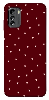 Чехол на Nokia G60 Smal hearts фото 1 из 1