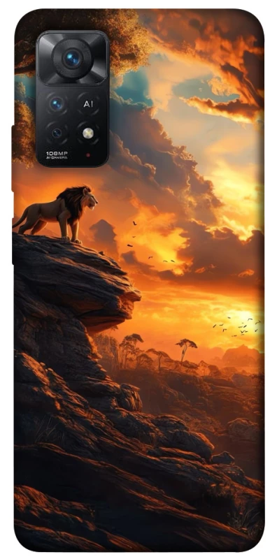 Чехол на Xiaomi Redmi Note 11 Pro 4G/5G lion king фото 1 из 1