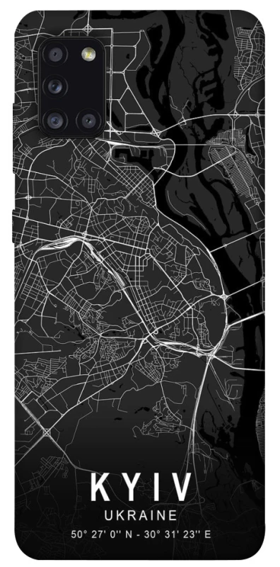 Чехол на Samsung Galaxy A31 Kyiv map фото 1 из 1