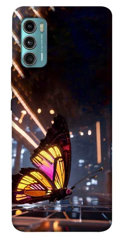 Чохол на Motorola Moto G60 Cyber butterfly фото 1 з 1